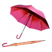 Auto Open Pure Color Straight Umbrella (BD-19)